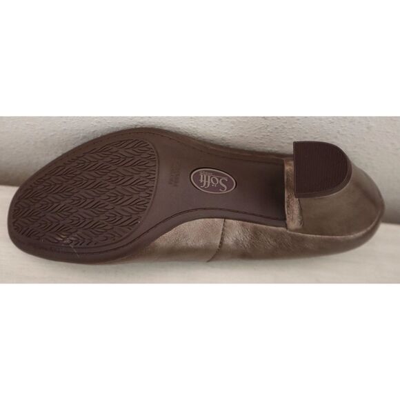 Sofft SF0072900 Women's Sz 8M Bronze Metallic Leather Lana Signature Pumps - Picture 8 of 14
